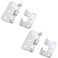 SQXBK 4PCS Silver TakeApart Hinges Lift Off Hinge for Flight Case Door Removable Hardware Detachable 56mm