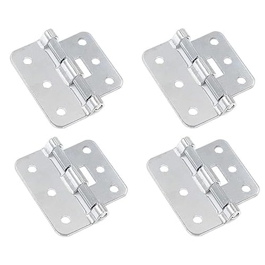 SQXBK 4PCS Silver TakeApart Hinges Lift Off Hinge for Flight Case Door Removable Hardware Detachable 56mm