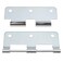 SQXBK TakeApart 2PCS Silver Lift Off Hinge for Flight Case Door Removable Hardware 77mm