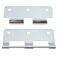 SQXBK TakeApart 2PCS Silver Lift Off Hinge for Flight Case Door Removable Hardware 77mm