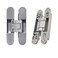 TamBee 7 Inch Hidden Door Hinges Secret Door Hinges 180 Degree Outswing Concealed Hinge 3Way Adjustable for Secret Room Hidden Bookcase Bookshelf 2 Pack
