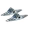 The ROP Shop 2Pack Garage Door 1 Hinges 18 Gauge Narrow Body for Center Edge Mount