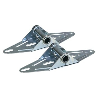 The ROP Shop 2Pack Garage Door 1 Hinges 18 Gauge Narrow Body for Center Edge Mount