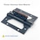 VOLUKA 6 Pack NonMortise Door Hinges Easy to Install 4 3 Stainless Steel Door Hinges Smooth Movement and Heavy Duty Black