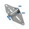 WYZBEN 11 GA Gauge Heavy Duty Garage Door Hinge 1 Standard