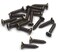 XMHF 2Inch Antique Cabinet Hinges Bronze Hinge NonMortise Interior Door Hinges Pack of 6