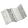 National Hardware N236021 DPBF248 Swing Clear Hinge in Satin Chrome312 Inch
