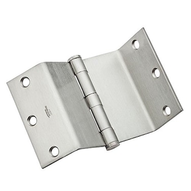 National Hardware N236021 DPBF248 Swing Clear Hinge in Satin Chrome312 Inch