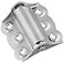 National Hardware N190736 Spring Hinges 2Pack Zinc Plated 234 in Full Surface Steel Door Hinges for Screen and Lightweight Utility Doors No Mortising Required
