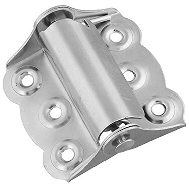 National Hardware N190736 Spring Hinges 2Pack Zinc Plated 234 in Full Surface Steel Door Hinges for Screen and Lightweight Utility Doors No Mortising Required