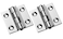 SAIYEN Torque Position Control Hinges Aluminum Alloy Bushing Hinge 120 Degree2 Pcs185 Inch White