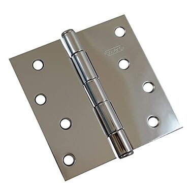 Richelieu Hardware 4 102 mm Full Mortise Butt Hinge for Interior Door 822CB 2Pack Polished Chrome