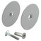 PRIME-LINE PrimeLine MP9515 Door Hole Cover Plate 258 In Outside Diameter Gray Painted Primer Single Pack