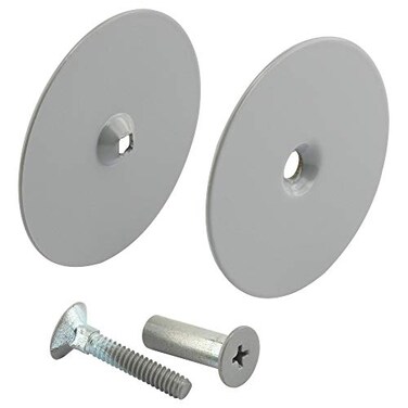 PRIME-LINE PrimeLine MP9515 Door Hole Cover Plate 258 In Outside Diameter Gray Painted Primer Single Pack