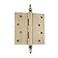 Nostalgic Warehouse Steeple Tip Residential Door Hinge with Square Corners