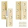 BAMI-LEE House BAMILEE House Lift Off Hinge 2pc Solid Brass Detachable Right Hinge for Window Door Gate