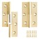 BAMI-LEE House BAMILEE House Lift Off Hinge 2pc Solid Brass Detachable Right Hinge for Window Door Gate