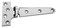 Marine Part Extra Heavy Duty Cast Stainless Steel T Hinge 6