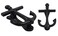 The Metal Magician Black Antique Cast Iron Door Knocker Black 2