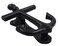 The Metal Magician Black Antique Cast Iron Door Knocker Black 2