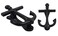 The Metal Magician Black Antique Cast Iron Door Knocker Black 2
