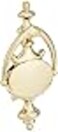 Kwikset Baldwin Estate 0116003 Imperial Knocker in Lifetime Polished Brass 85 x 41