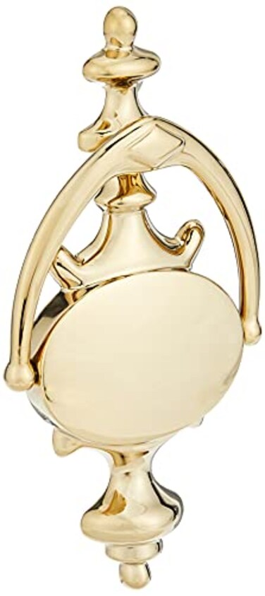 Kwikset Baldwin Estate 0116003 Imperial Knocker in Lifetime Polished Brass 85 x 41