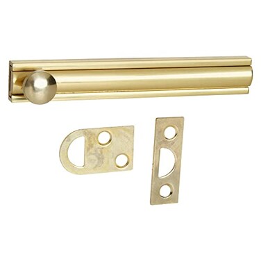 National Hardware N197988 V1922 Flush Bolt in Solid Brass