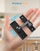 I-EASYDWW 90180 Degree Barn Door Lock Small Flip Gate Latches Hardware Door Security Sliding Door Latch Lock for Barn Gate Cabinet Bathroom Garden Black 1 Pack