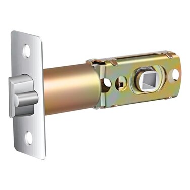 ARTIBETTER Adjustable Door Lock Latch 238 Inch or 234 Inch Backset Universal Replacement Part with 45 Degree Angle for Interior and Front Door Handles Zinc Alloy