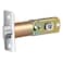 ARTIBETTER Adjustable Door Lock Latch 238 Inch or 234 Inch Backset Universal Replacement Part with 45 Degree Angle for Interior and Front Door Handles Zinc Alloy