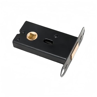 Boxonly 55mm Invisible Tubular Mortice Latch Stainless Steel Door Latch Sprung Lever Door Handles