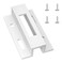 Misfart E 2124 Sliding Door KeeperExtruded Aluminum Sliding Door Latch Replacement for PellaMicron 1200 SeriesViking Doors and Other Sliding Glass Doors 1 Pack