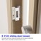 Misfart E 2124 Sliding Door KeeperExtruded Aluminum Sliding Door Latch Replacement for PellaMicron 1200 SeriesViking Doors and Other Sliding Glass Doors 1 Pack