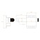 HARDWAREX SUPPLY HardwareX Supply Garage Door Side Lock Inside Deadlock 2 Pack