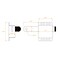 HARDWAREX SUPPLY HardwareX Supply Garage Door Side Lock Inside Deadlock 2 Pack