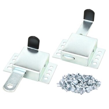 HARDWAREX SUPPLY HardwareX Supply Garage Door Side Lock Inside Deadlock 2 Pack