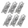 LDEXIN 6Pcs Door Security Slide Latch Lock 3 inch75mm Heavy Duty Solid Thicken Steel Gate Barrel Bolt Door Lock More Security and Privacy