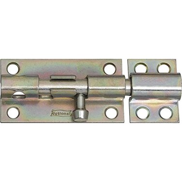 National Hardware N162370 V831 Barrel Bolt in Zinc plated