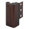 PRIME-LINE PrimeLine U 11441 Door Reinforcement Lock Add Extra High Security to your Home and Prevent Unauthorized Entry 3 Stop Aluminum Construction Red Bronze Single Pack
