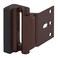 PRIME-LINE PrimeLine U 11441 Door Reinforcement Lock Add Extra High Security to your Home and Prevent Unauthorized Entry 3 Stop Aluminum Construction Red Bronze Single Pack