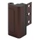 PRIME-LINE PrimeLine U 11441 Door Reinforcement Lock Add Extra High Security to your Home and Prevent Unauthorized Entry 3 Stop Aluminum Construction Red Bronze Single Pack