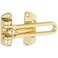 National Hardware N199679 V804 Door Security Guard in Brass
