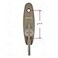 Andersen Tribeca Style Gliding Door Thumb Latch Stone Color