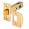 PRIME-LINE PrimeLine E 2281 Passage Door Latch 932 In and 14 In Square Drive Steel Brass Finish Single Pack