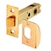 PRIME-LINE PrimeLine E 2281 Passage Door Latch 932 In and 14 In Square Drive Steel Brass Finish Single Pack
