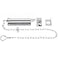 National Hardware N150771 V820 Chain Bolt 6 in Zinc Plated Door Security Lock Latch for inSwinging Doors Cold Rolled Steel Construction Right or Left Hand Application