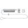 National Hardware N150771 V820 Chain Bolt 6 in Zinc Plated Door Security Lock Latch for inSwinging Doors Cold Rolled Steel Construction Right or Left Hand Application