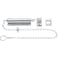 National Hardware N150771 V820 Chain Bolt 6 in Zinc Plated Door Security Lock Latch for inSwinging Doors Cold Rolled Steel Construction Right or Left Hand Application
