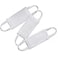 PONY DANCE Baby Door Latch Cover Closer Nursery Door Silencer with Strong Elastic Straps Thick Solid Cushion for Noise Reduction Prevents Slamming 3 Pieces 4W x 2L Inches Greyish White